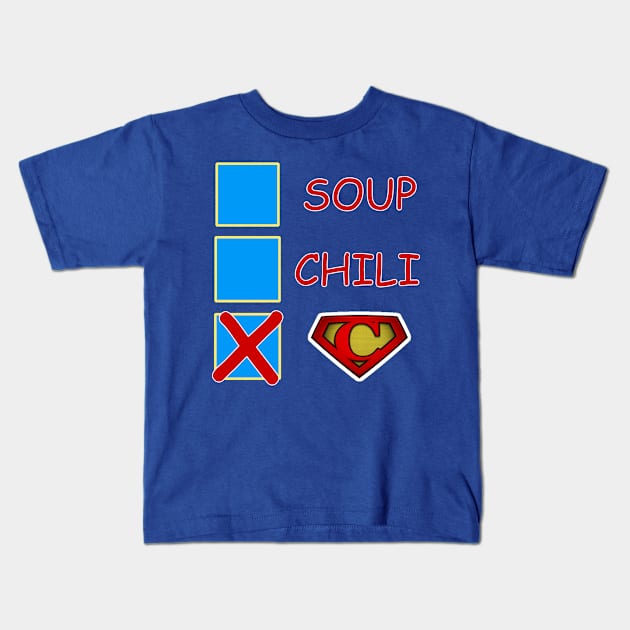 Souperchili Kids T-Shirt by 3CountThursday